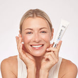 Alastin Ultra Light Moisturizer with TriHex Technology being applied to the skin