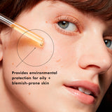 SkinCeuticals Silymarin CF being applied to the skin